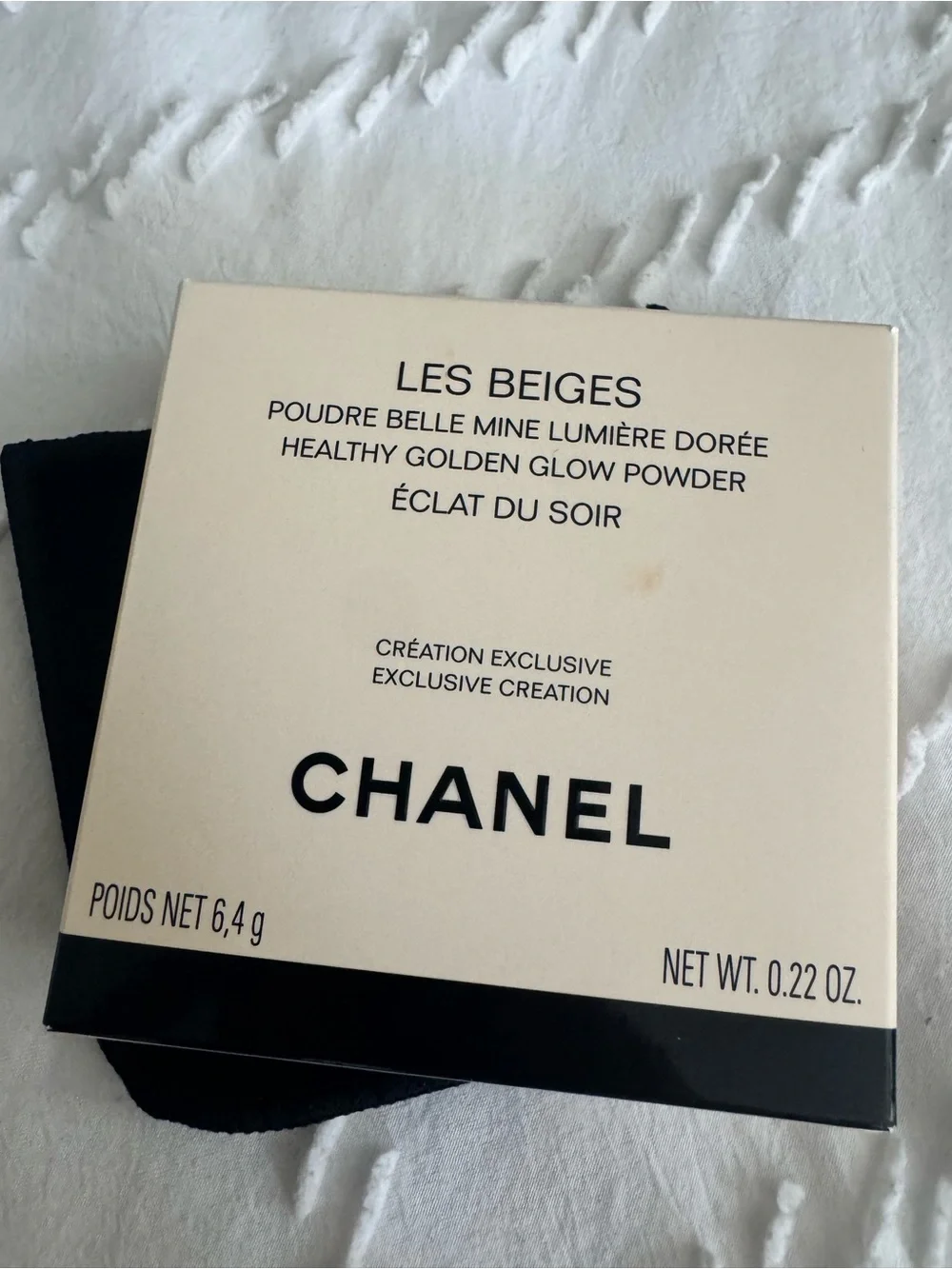 NEW CHANEL Les Beiges Exclusive Healthy Golden Glow Powder Duo in Eclat du Soir - Picture 7 of 8